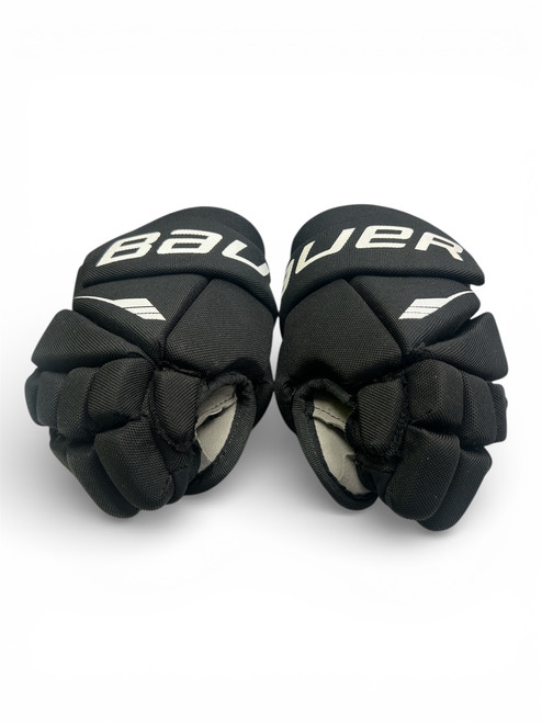 Vist Large View of Product Image Which is Used Bauer LIL SPORT Junior Gloves Black 20"