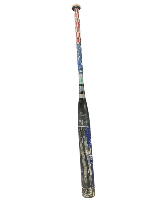 Vist Large View of Product Image Which is Used PURE BOMB THREAT BB/SB Slowpitch Bat 34"