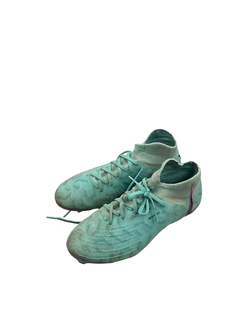Vist Large View of Product Image Which is Used Nike Soccer Cleats Green Senior 7