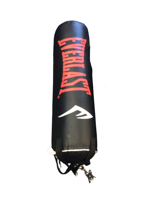 Vist Large View of Product Image Which is Used Everlast 100 LB. HEAVY BAG Boxing Heavy Bag Black 100 lb