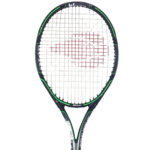 Vist Large View of Product Image Which is Used WOED Adult Tennis Racquet Black Unknown
