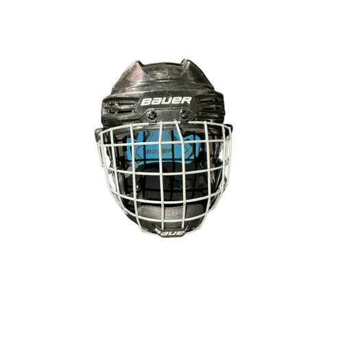 Vist Large View of Product Image Which is Used Bauer 01/29 BAUER HELMET Helmet Cage Combo Black SM
