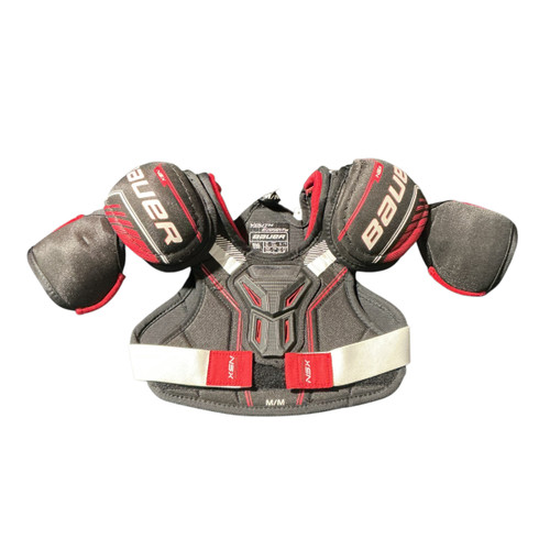 Vist Large View of Product Image Which is Used Bauer NSX Youth Shoulder Pads MD