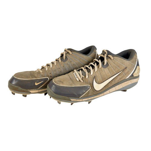Vist Large View of Product Image Which is Used Nike HUARACHE BB/SB Metal Cleats Grey Men's 12