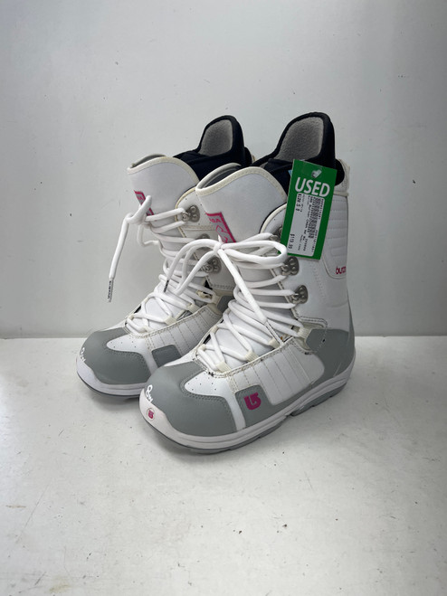 Vist Large View of Product Image Which is Used Burton CASA Womens Snowboard Boots White Senior 8