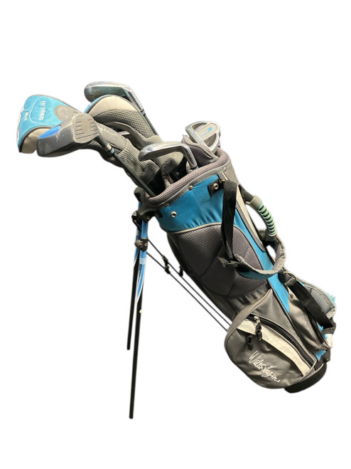 Vist Large View of Product Image Which is Used Walter Hagen HACKER JR GIRLS Jr Club Set LH 8 Piece