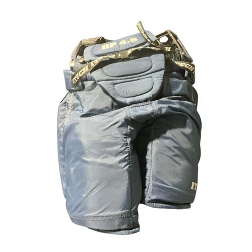 Vist Large View of Product Image Which is Used Itech Junior Goalie Pant Navy Blue LG