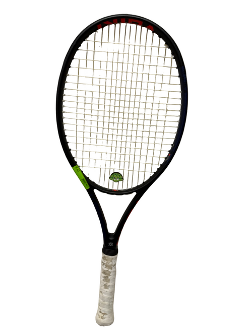 Vist Large View of Product Image Which is Used Volkl V FEEL V1 MP Adult Tennis Racquet Navy Blue 4 1/4" 102 sqin