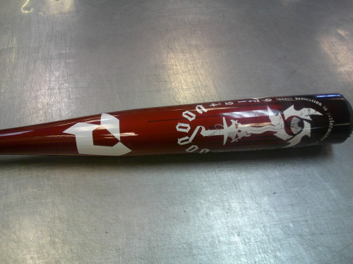 Vist Large View of Product Image Which is Used Demarini VOODOO 2025 BB/SB High School -3 Bat 32"