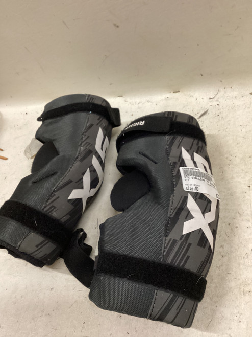 Vist Large View of Product Image Which is Used STX STALLION 75 Lacrosse Arm Pads/Guards Black MD