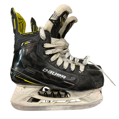 Vist Large View of Product Image Which is Used Bauer SUPREME M4 Intermediate Hockey Skate Intermediate 4.5