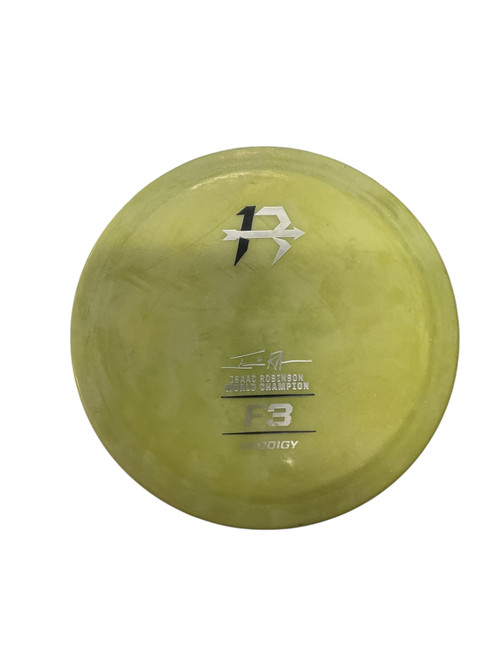 Vist Large View of Product Image Which is Used Prodigy F3 Disc Golf Driver Yellow