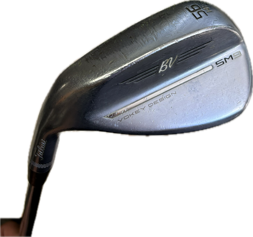 Vist Large View of Product Image Which is Used Titleist SM9 Golf Wedge Mens LH Sand Wedge