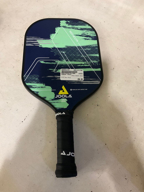Vist Large View of Product Image Which is Used SENECA JOOLA Pickleball Racquet Navy Blue