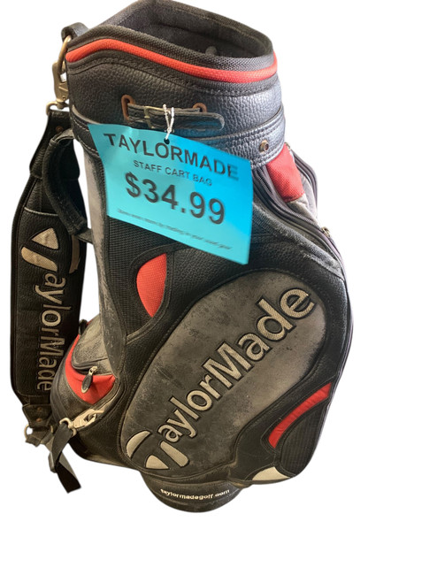 Vist Large View of Product Image Which is Used Taylormade BAG Mens Cart Bag Black