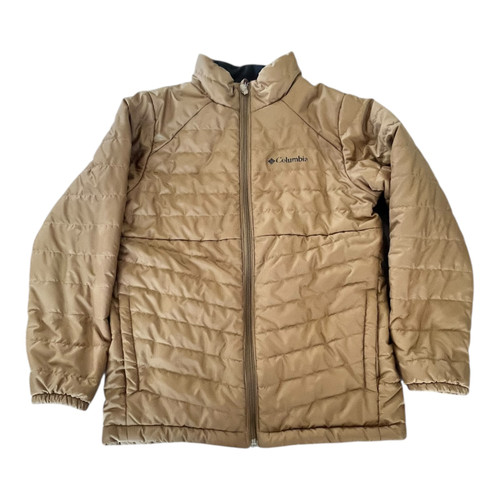 Vist Large View of Product Image Which is Used Columbia Outerwear Heavy Jacket Y Brown MD