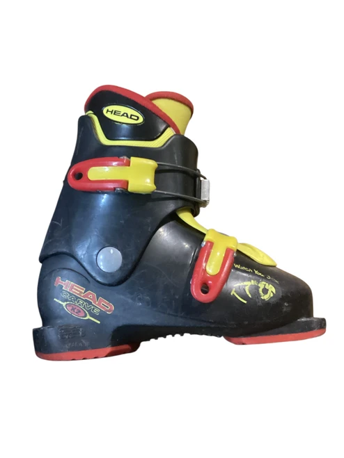 Vist Large View of Product Image Which is Used Head CARVE X2 Boys DH Ski Boot Yellow 190 MP - Y12