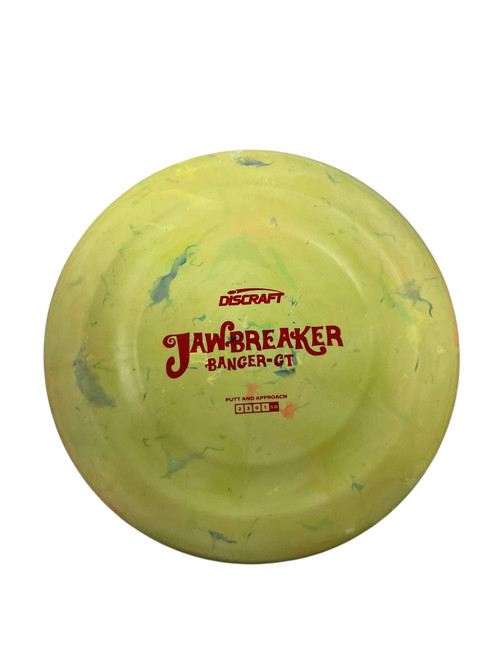 Vist Large View of Product Image Which is Used Discraft JAWBREAKER BANGER GT Disc Golf Putter Green