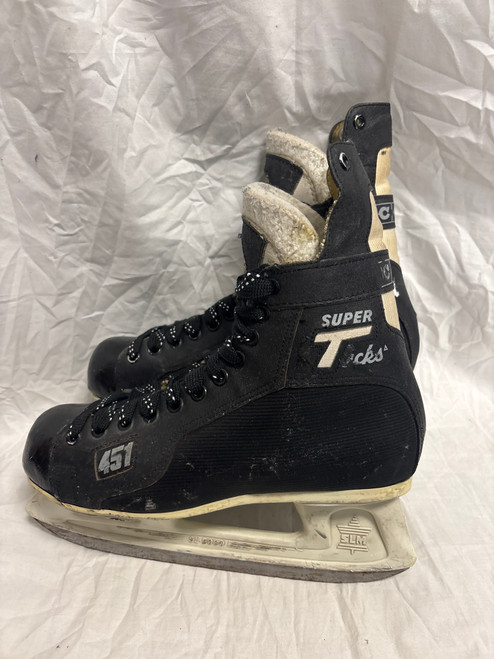Vist Large View of Product Image Which is Used CCM SUPER TACKS 451 Senior Hockey Skate Senior 8