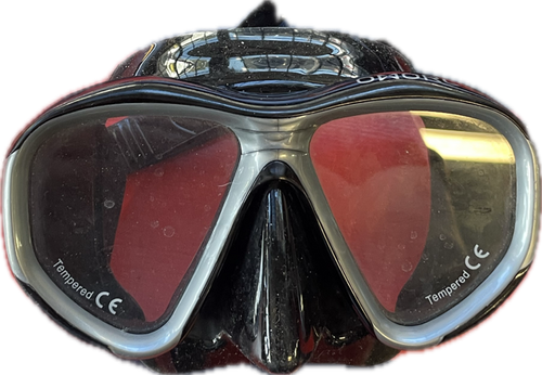 Vist Large View of Product Image Which is Used Underwater Mask Black