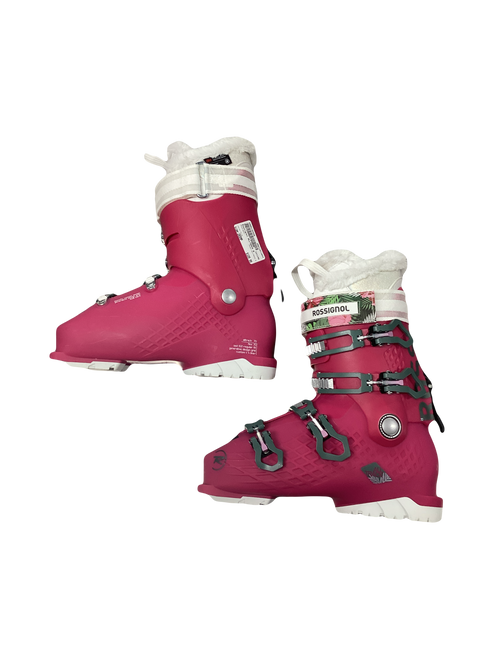 Vist Large View of Product Image Which is Used Rossignol ALLTRACK W Womens DH Ski Boot Pink 265 MP - M08.5 - W09.5