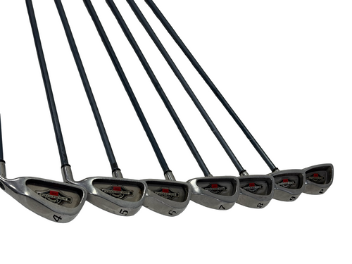 Vist Large View of Product Image Which is Used Callaway BIG BERTHA '94 Mens Golf Iron Set RH 4I-PW w/ Graphite Shafts - Standard