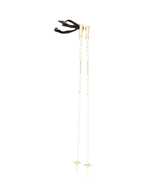 Vist Large View of Product Image Which is Used Rossignol SNOWFLAKE Womens DH Ski Pole White 115 cm / 46 in