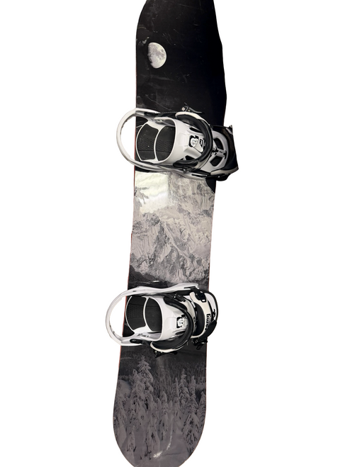 Vist Large View of Product Image Which is Used SYSTEM MTN 144 cm Snowboard w/ Camp Seven Summit Bindings