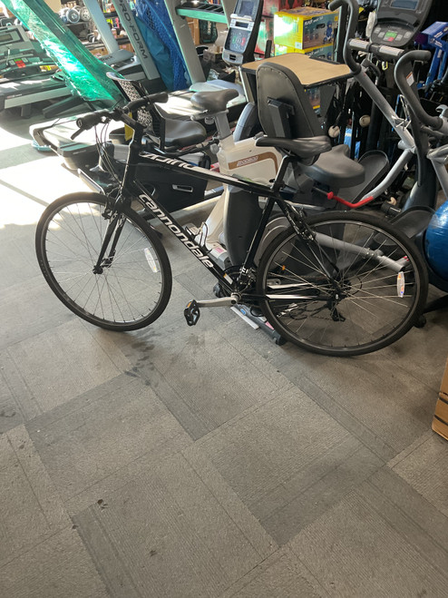 Vist Large View of Product Image Which is Used Cannondale QUICK 6 Hybrid/City Bike Mens Black 59-60cm - XL Frame