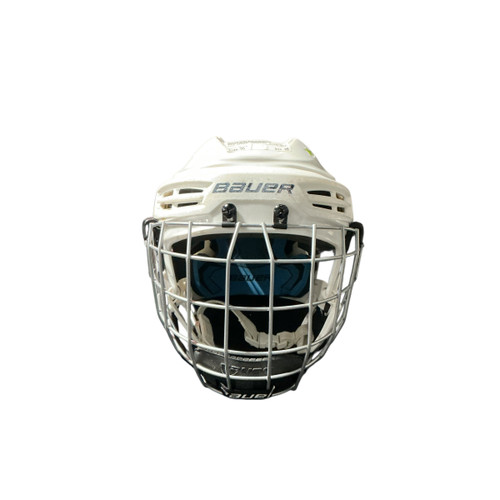 Vist Large View of Product Image Which is Used Bauer PRODIGY Helmet Cage Combo White One Size