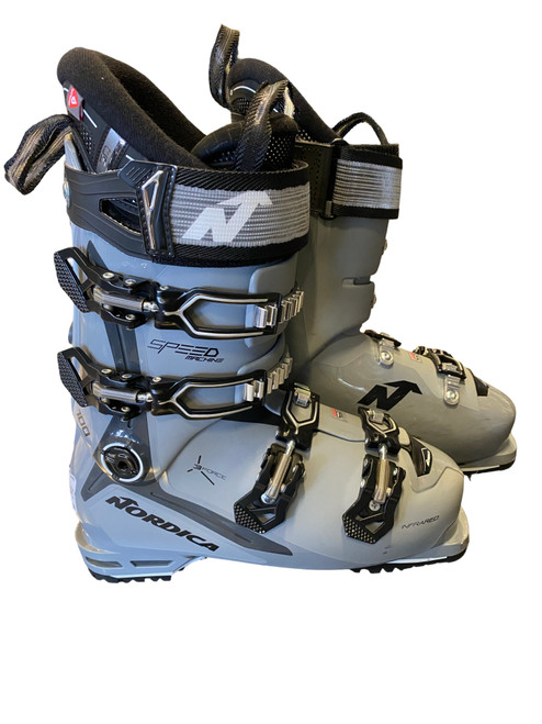Vist Large View of Product Image Which is Used Nordica SPEED MACHINE 100 Mens DH Ski Boot Grey 280 MP - M10 - W11