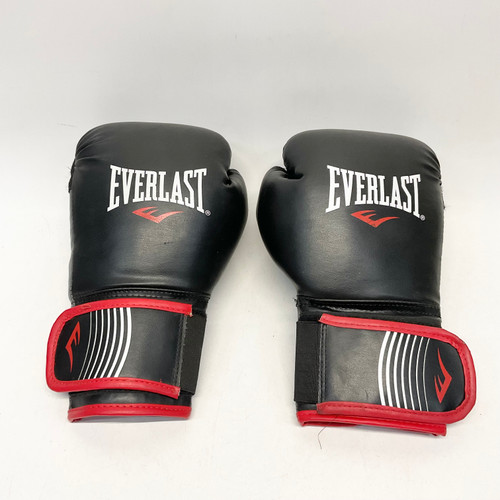 Vist Large View of Product Image Which is Used Everlast Boxing Gloves Black MD