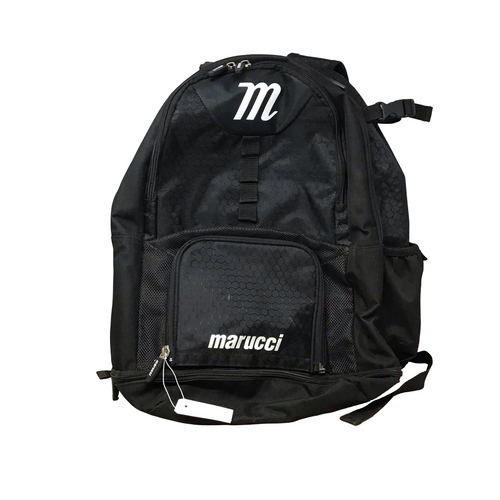 Vist Large View of Product Image Which is Used Marucci BACKPACK BB/SB Player Backpack Black