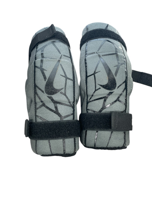 Vist Large View of Product Image Which is Used Nike VAPOR LT Lacrosse Arm Pads/Guards Grey SM