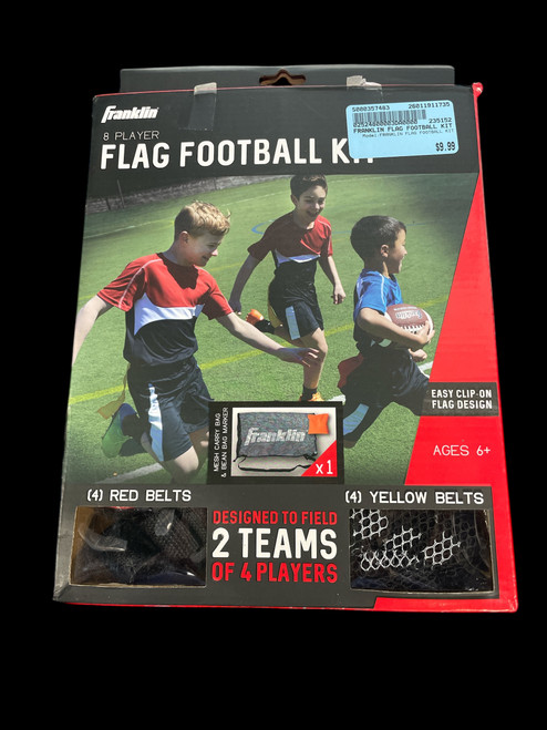 Vist Large View of Product Image Which is Used FRANKLIN FLAG FOOTBALL KIT FB Training Aid