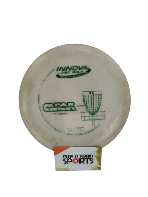 Vist Large View of Product Image Which is Used Innova AVIAR Disc Golf Putter White
