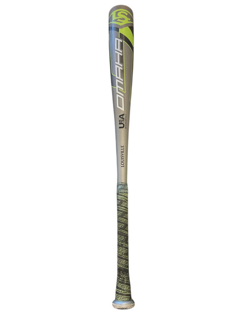 Vist Large View of Product Image Which is Used Louisville Slugger 2020 OMAHA BB/SB USA 2 5/8 Bat 28"