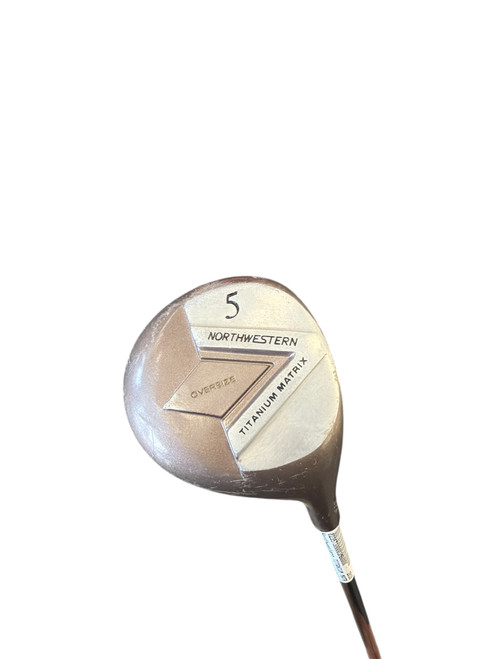 Vist Large View of Product Image Which is Used Northwestern TITANIUM MATRIX Mens Fairway Wood RH 5 Wood