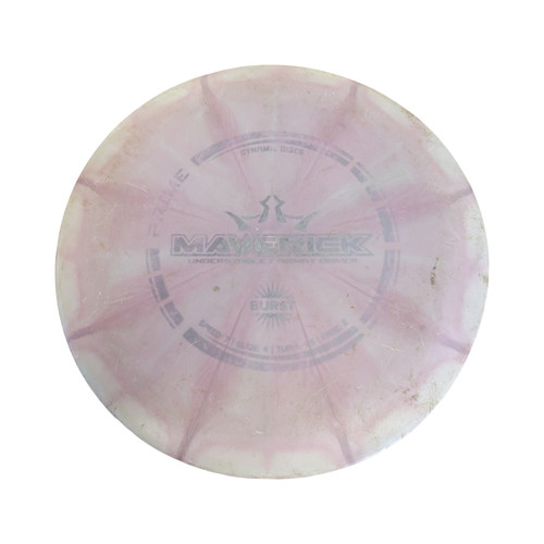 Vist Large View of Product Image Which is Used Dynamic Discs BUSRT MAVERICK Disc Golf Driver Pink