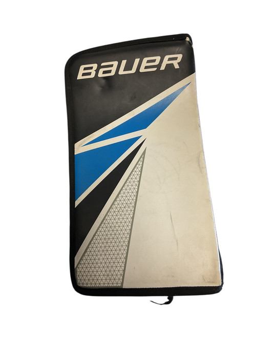 Vist Large View of Product Image Which is Used Bauer GOALIE BLOCKER Junior Black