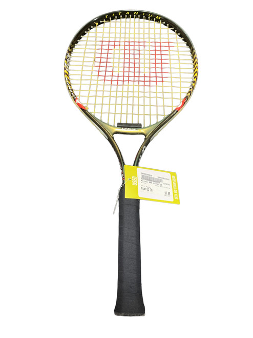 Vist Large View of Product Image Which is Used Wilson RAK ATTAK 25 Junior Tennis Racquet Black 25"