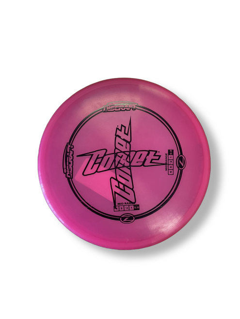 Vist Large View of Product Image Which is Used Discraft COMET Disc Golf Mid Range Pink