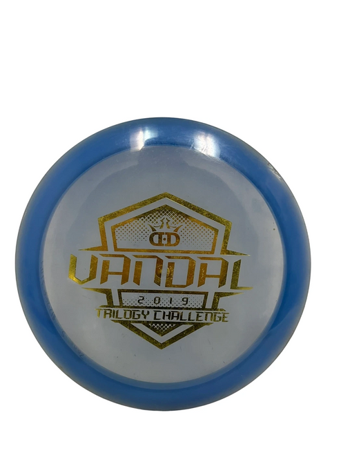 Vist Large View of Product Image Which is Used Dynamic Discs Vandal 173g Disc Golf Driver Royal Blue 