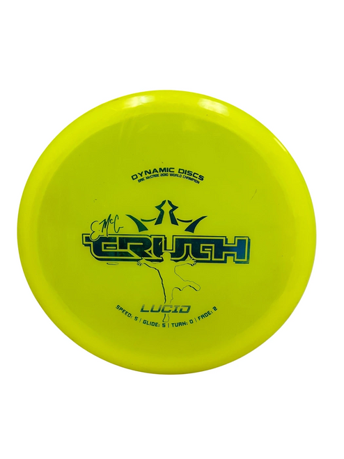 Vist Large View of Product Image Which is Used Dynamic Discs Lucid Truth 158g Disc Golf Mid Range Optic Yellow 