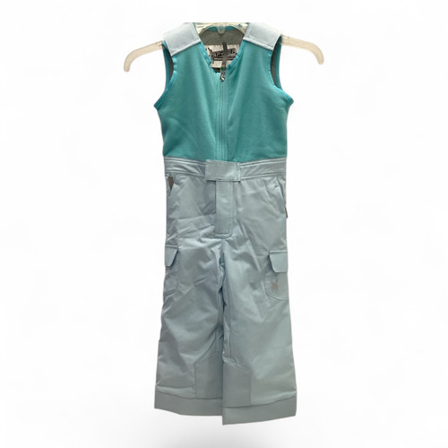 Vist Large View of Product Image Which is Used Snow Bibs Y Teal Youth
