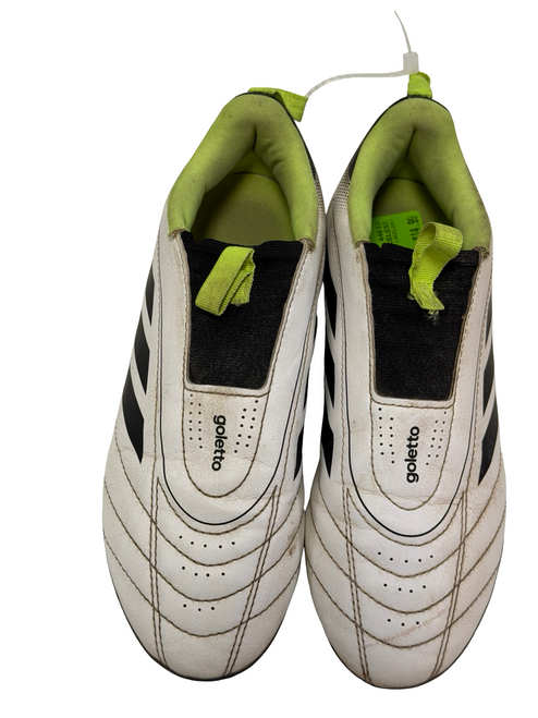 Vist Large View of Product Image Which is Used Adidas GOLETTO IX LACELESS Soccer Cleats Junior 02.5