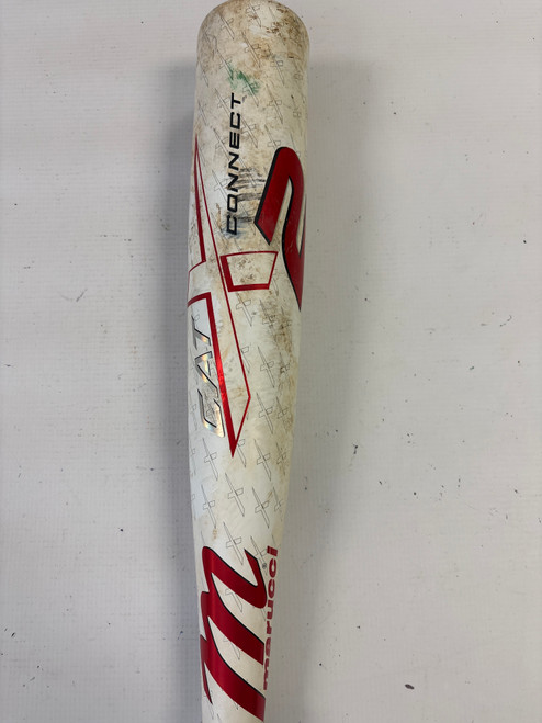 Vist Large View of Product Image Which is Used Marucci CAT X 2 CONNECT BB/SB USSSA 2 5/8 Bat 31"
