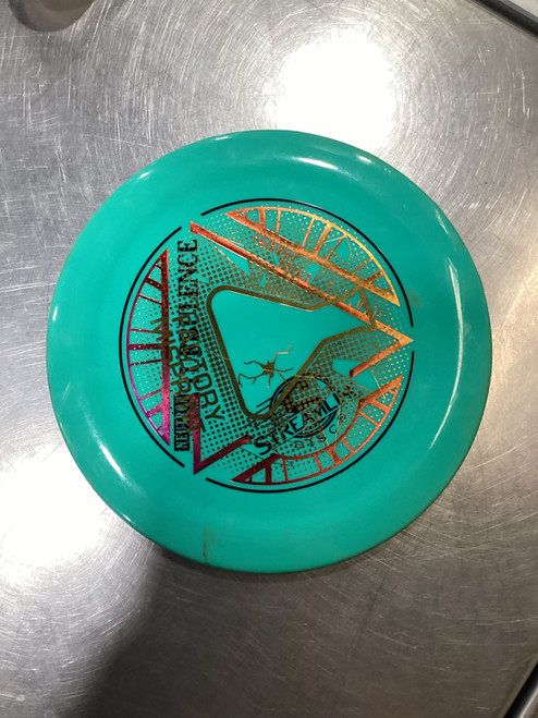 Vist Large View of Product Image Which is Used Streamline TURBULENCE Disc Golf Driver Teal
