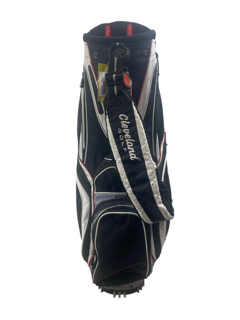 Vist Large View of Product Image Which is Used Cleveland CART BAG RED/GREY/BLACK Mens Cart Bag None