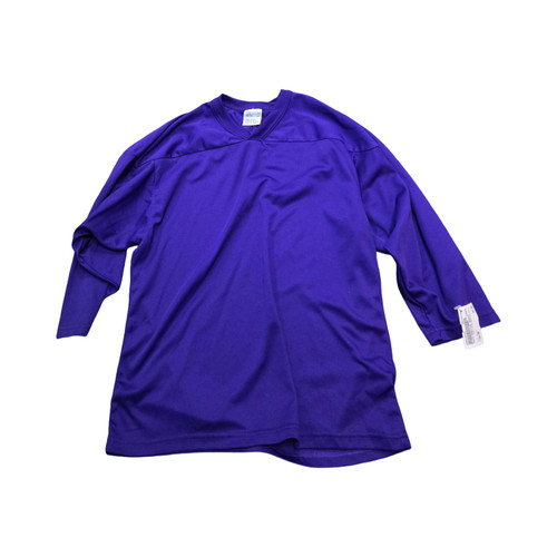 Vist Large View of Product Image Which is Used YOUTH PRACTICE JERSEY Hockey Practice Jersey Purple SM